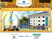 Tablet Screenshot of chandanainn.com